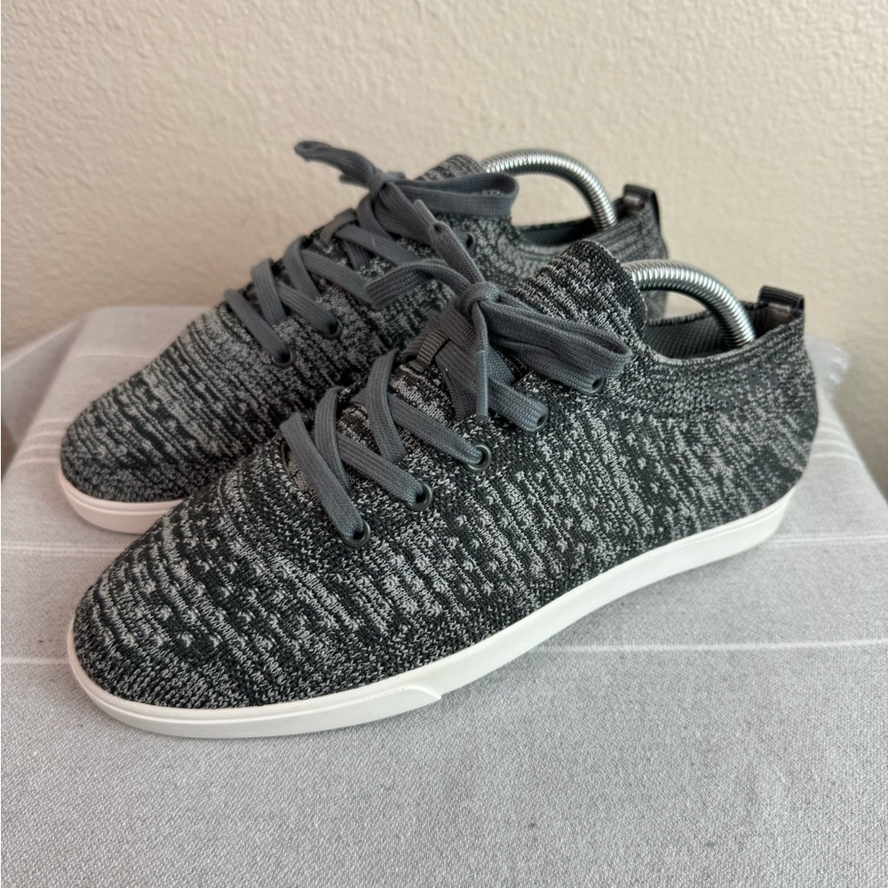 Suavs Zilker Grey 2 Tone Tie Sneakers W9